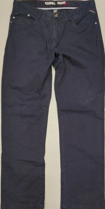 Wr) Signal Jeans oryginalne spodnie męskie Roz.36/32