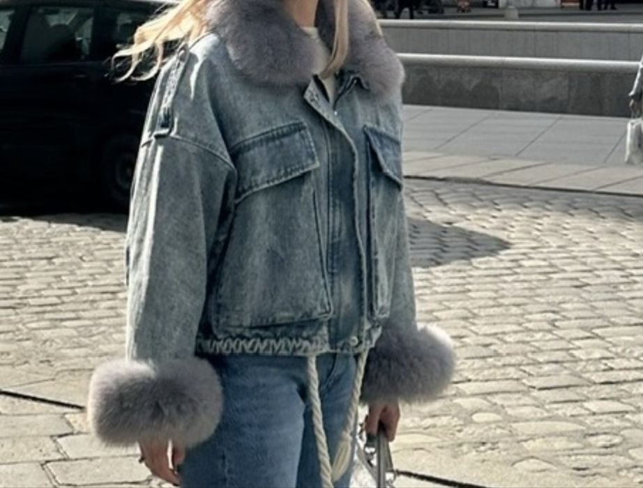 Джынсовая куртка б/у