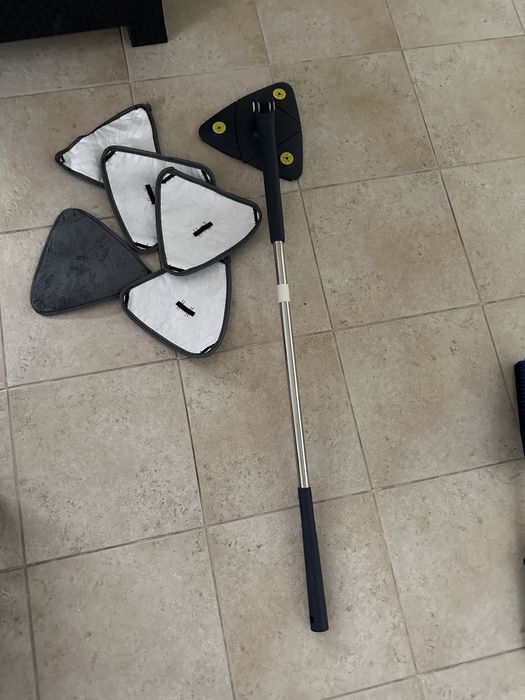 Mopa de limpeza com recargas