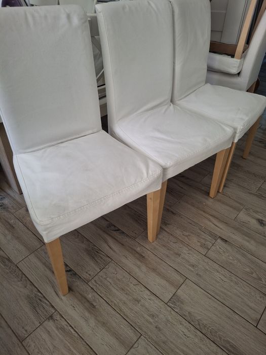 Krzesła białe Ikea 6 szt odbiór osobisty