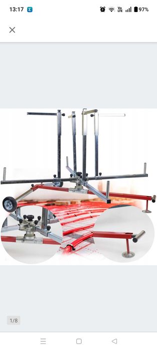 Zestaw do montażu podłogówki ,Taker  Rura Decoiler