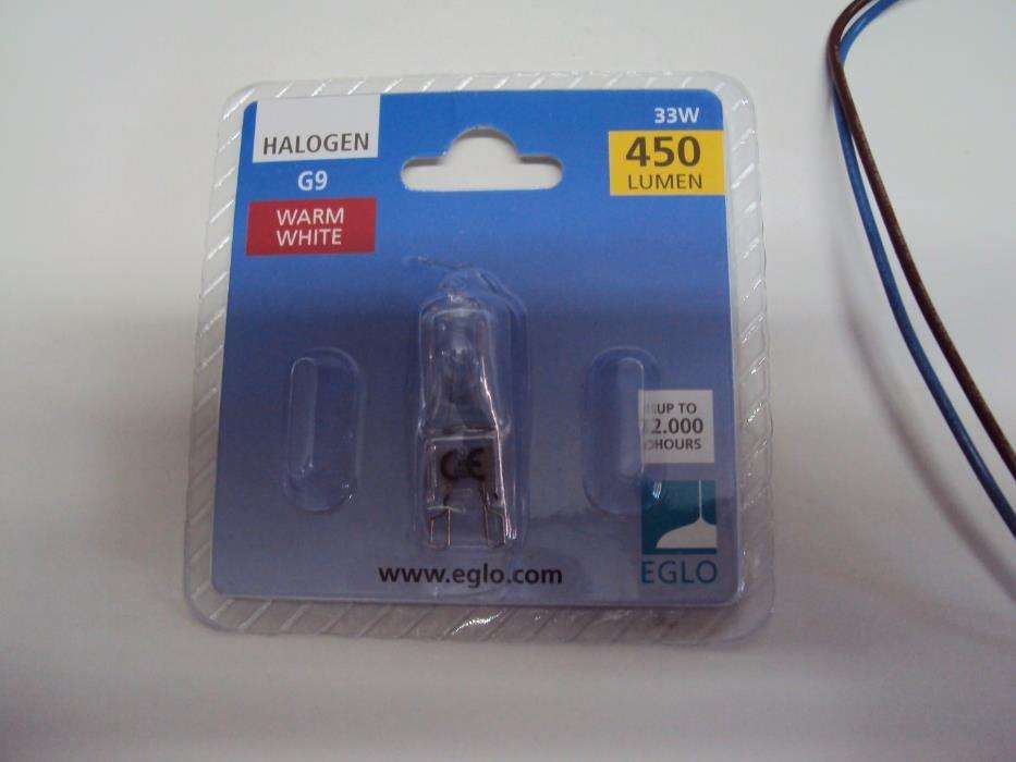 Candeeiro para espelho WC - Lâmpada G9