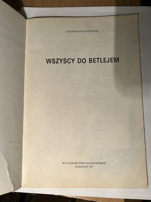 Wszyscy do Betlejem - Gianfranco Venturi