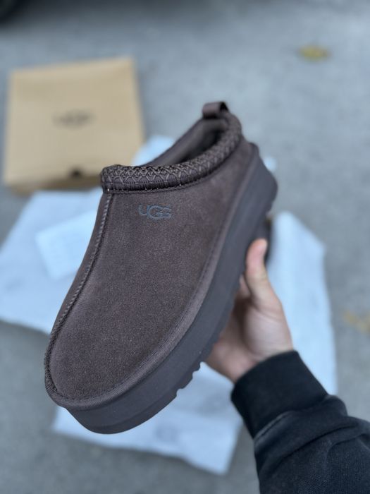 Жіночі зимові уги UGG Tazz Tasman platform driftwood шоколадні