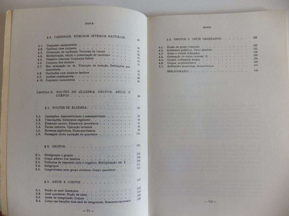 Curso de Matemáticas Gerais - Álgebra