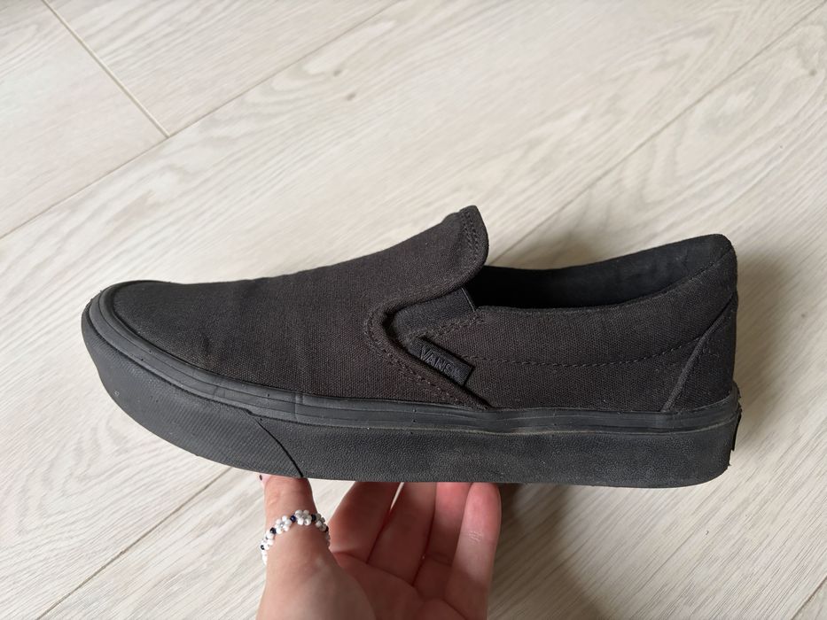 Czarne buty Vans Slip-on comfycush