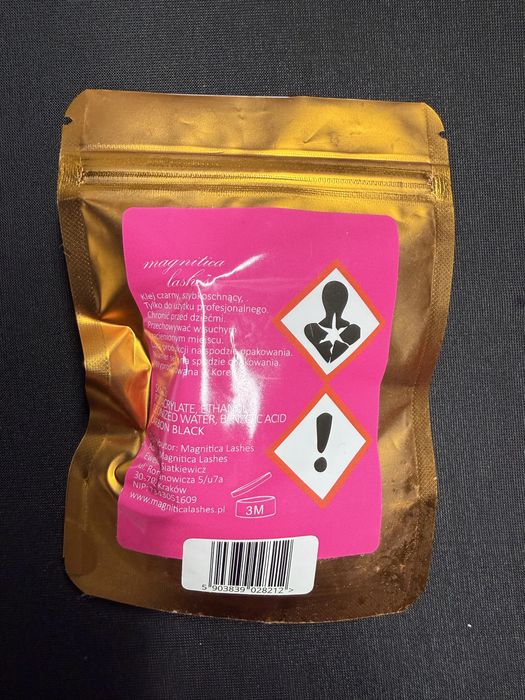 Klej do rzęs syntetycznych WOW