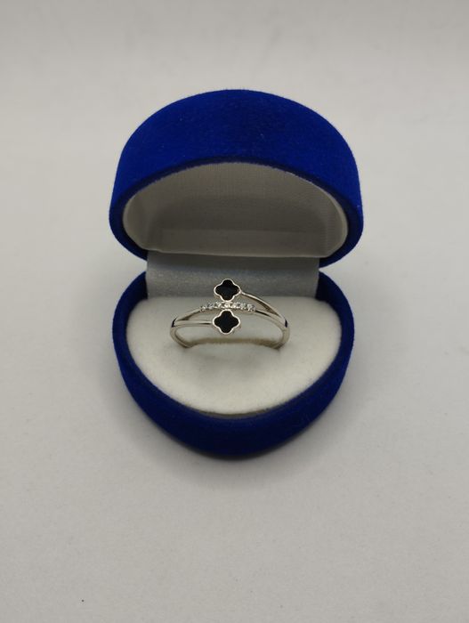 Srebrny pierścionek, próba 925, rozmiar 27