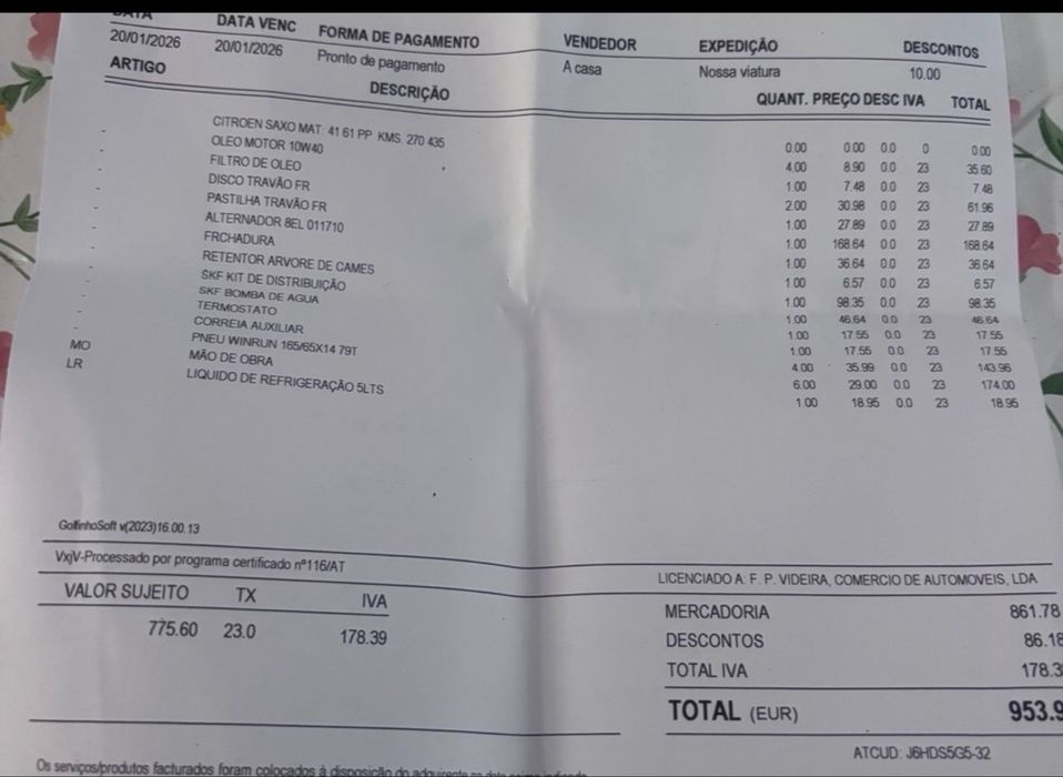 Citroen Saxo 1.5D 2 lugares/ver faturas nas fotos! Oportunidade