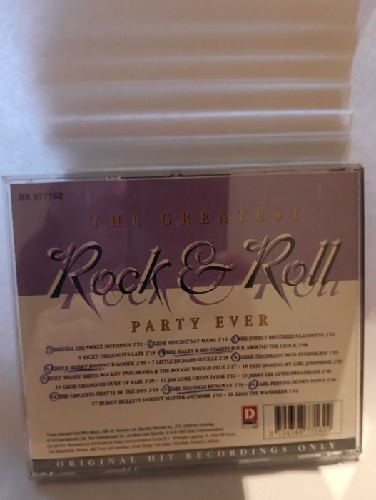 cd Rock and Roll Party Ever ( 3 cd's ) compilação