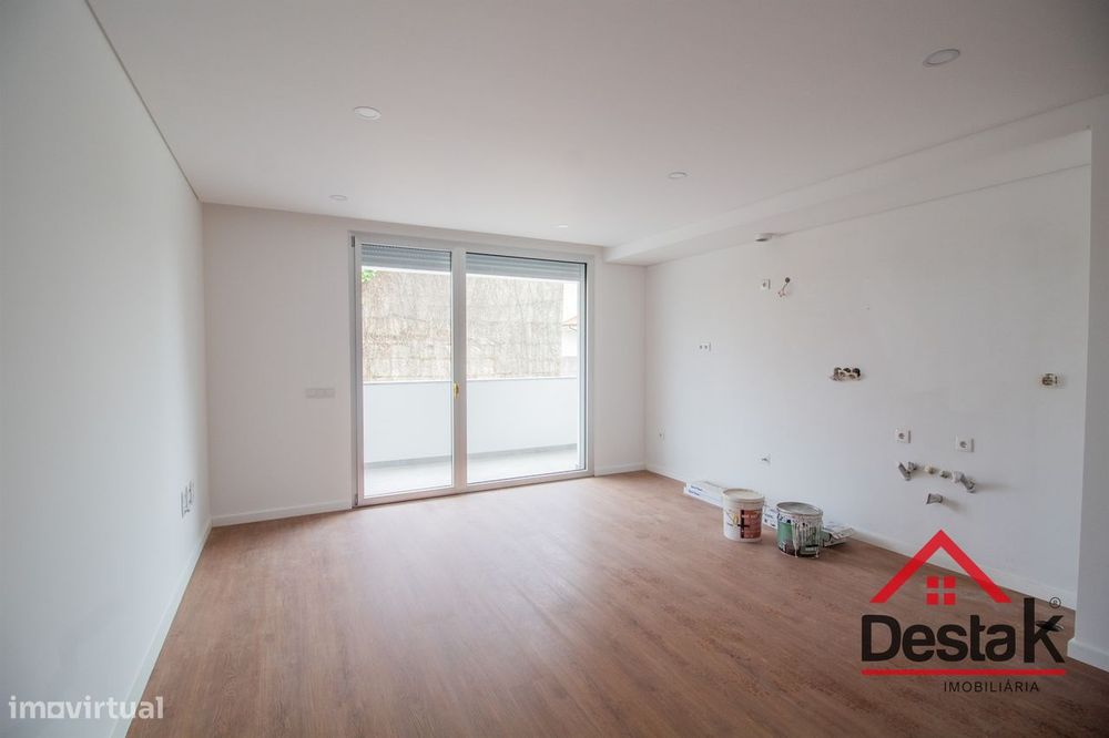 Apartamento T1 novo para venda em Viseu.