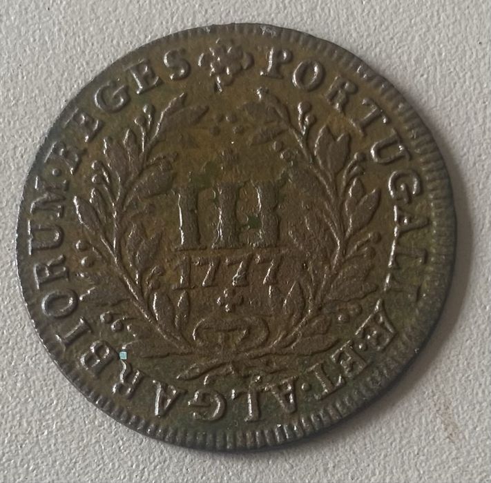 Moeda (2121) D. Maria/Pedro - III Reis 1777