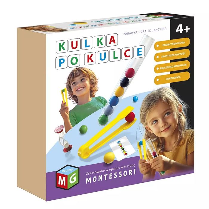 Montessori. Kulka po kulce. Multigra. Nowy Produkt