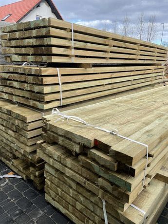 Łaty Dachowe 40x60x4000 impregnowane łata 40x60 Podbitka Więźba