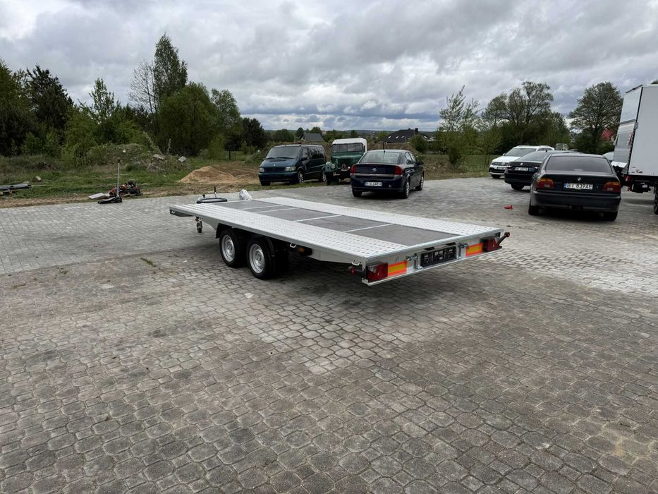 Płaska platforma 450x210cm 2700kg nowa laweta Niewiadów Mars fv 23% leasing raty