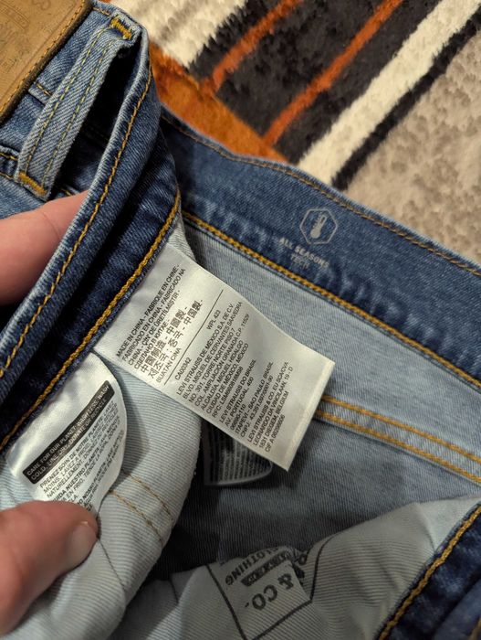 Мужские джинсы Levis, размер 36/30