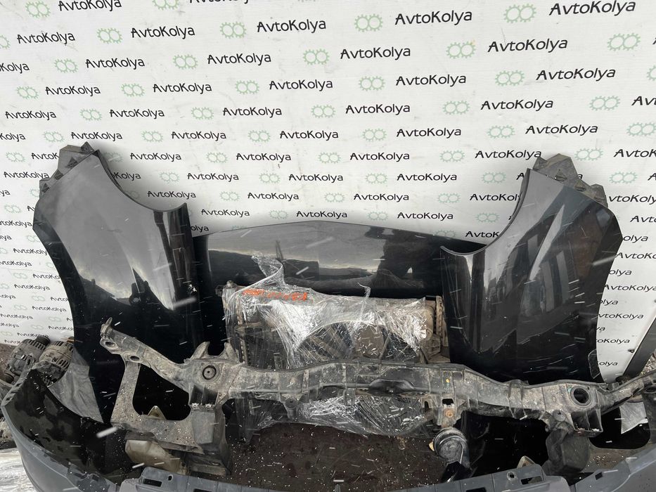 Renault Kangoo 08-16 Капот бампер Фара радіатор Рено Канго Комплект