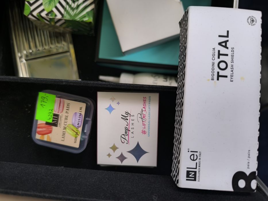 Akcesoria do laminacji rzęs + kufer GRATIS