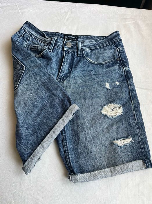 Męskie spodenki jeansowe CROPP krótkie rozmiar W 28