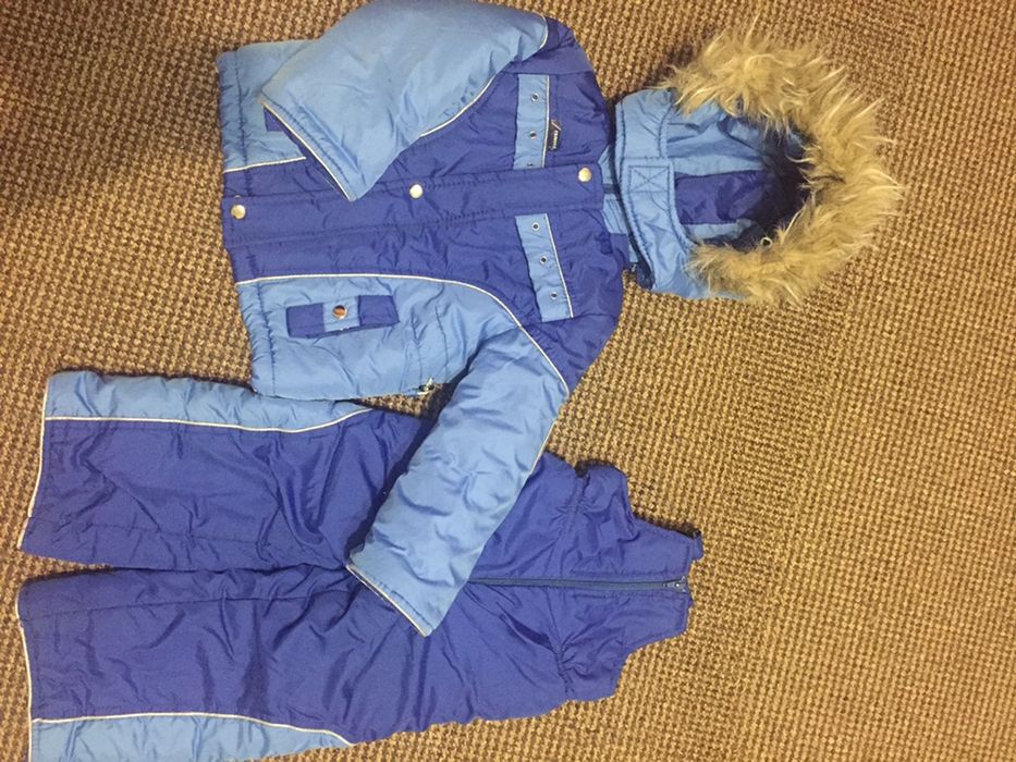 Костюм зима на овчине куртка штаны 98-104