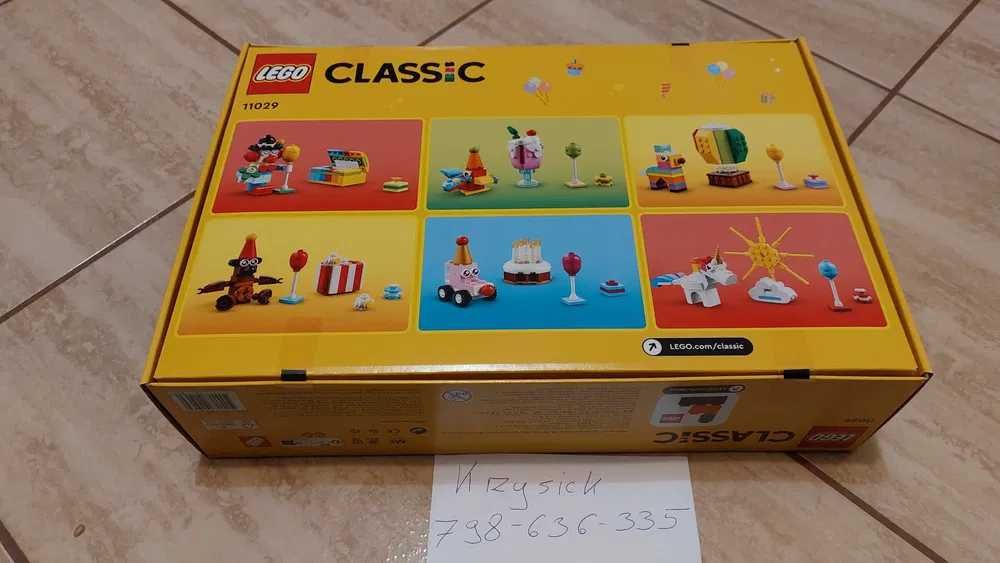 Kreatywny zestaw imprezowy (LEGO Classic) - LEGO 11029 , nowe