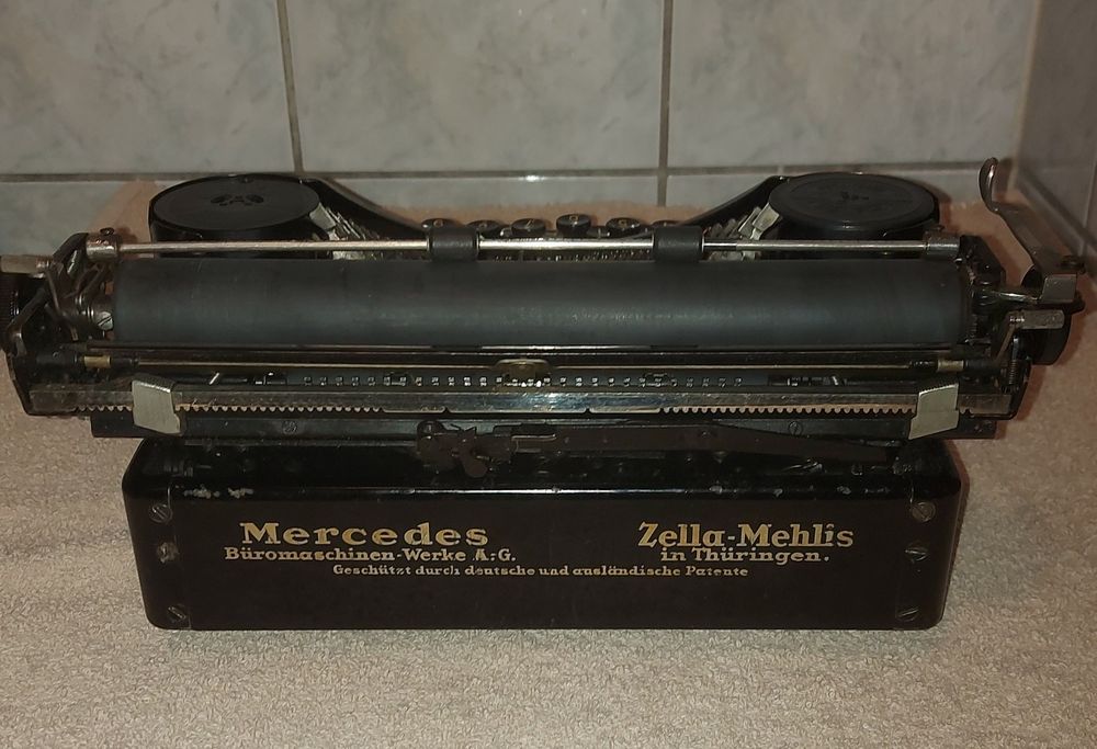 Mercedes Prima (1939–1940) – sprawna maszyna do pisania. Unikat  !!!