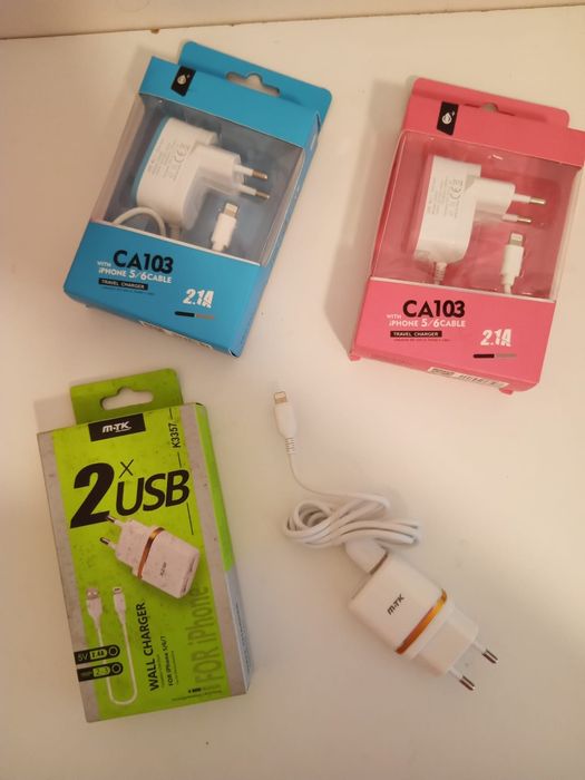 Carregadores para telemóveis, tables etc, Micro USB cada 5€