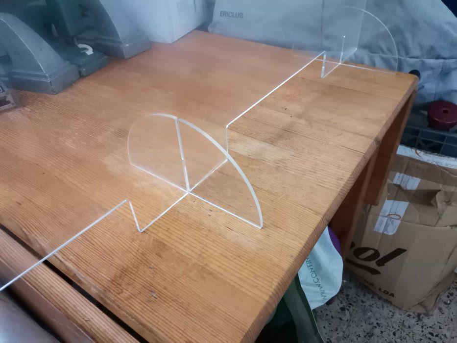 Painel Acrílico atendimento público