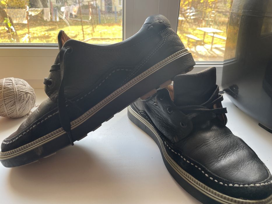 Кожаные туфли ecco