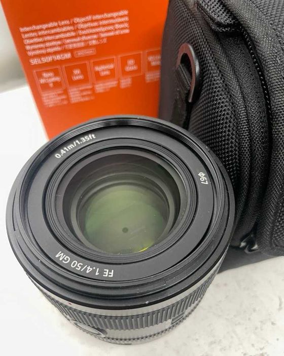 Объектив Sony FE 50mm f/1.4 GM (Sony E)