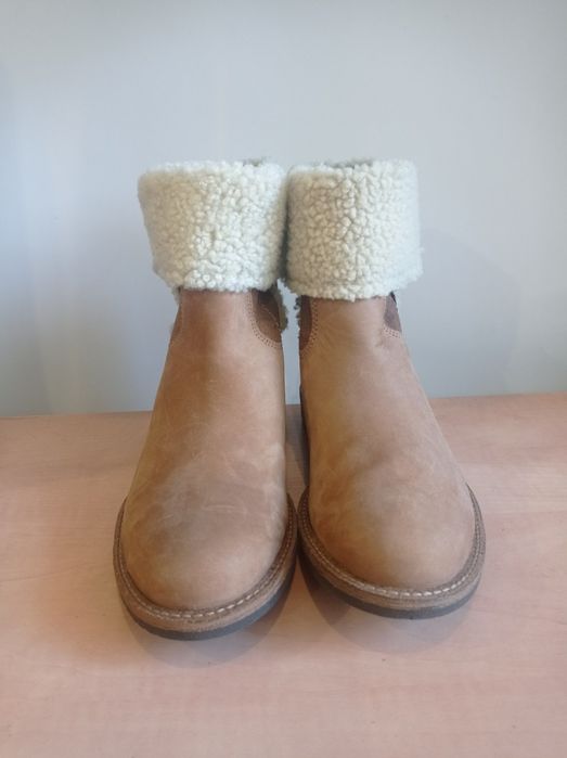 Черевики зимові шкіряні Ecco 37 р.