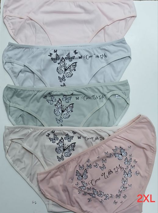 Трусики женские Сліпи Котон Вузький бік M/L/XL/2XL Donella Туреччина