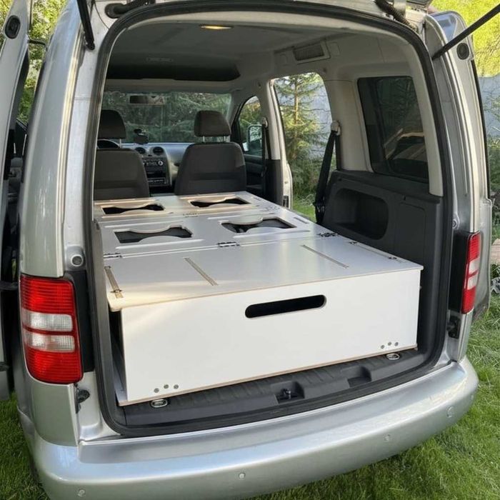 Camper Box - Zabudowa campingowa turystyczna do auta / VW Caddy