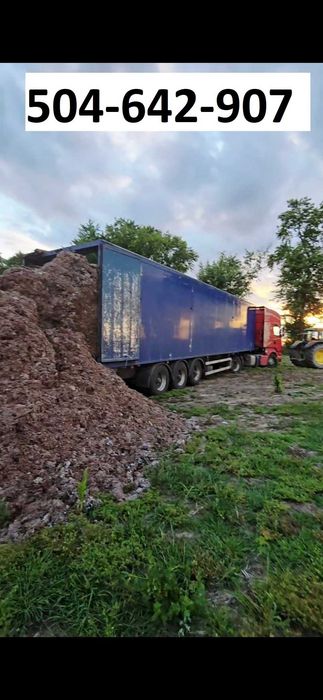 podkład z pieczarek, wyrzutka, kompost, obornik nawóz, kreda wapno