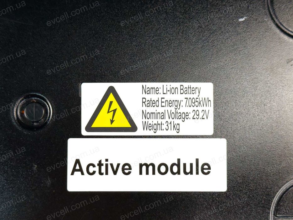 Акумуляторний модуль 29.2V на 7.09kWh – 8S1P, 243Ah, Li-ion – BYD