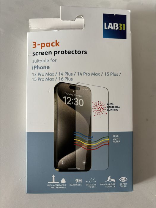 Szkielko hartowane iphone 16plus/15plus/13pro max