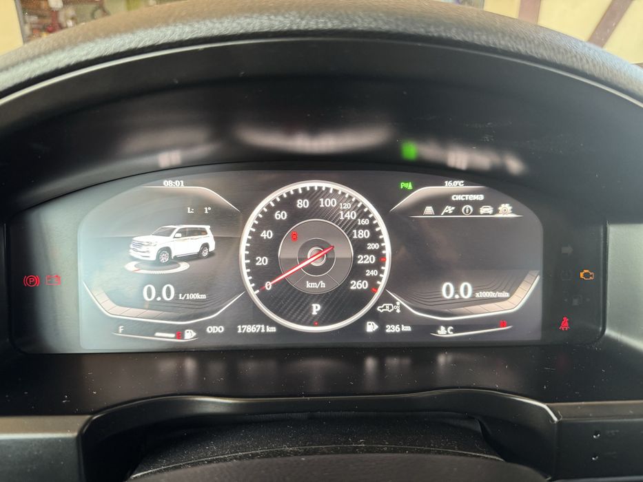 Панель приладів Land Cruiser 200