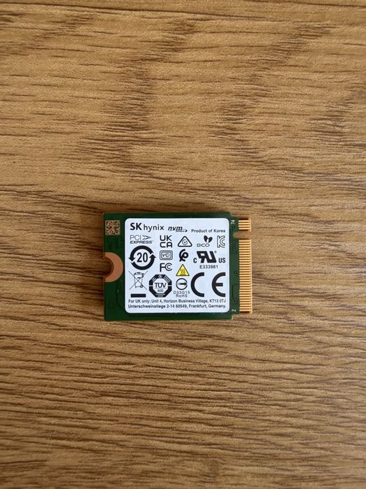 Dysk SSD NVM 256GB SK Hynix bc511
