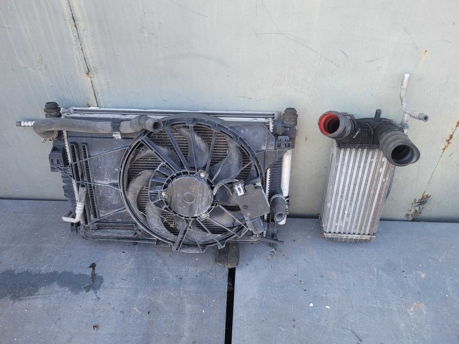 ford c max mk2 1.6 tdci chlodnica intercooler komplet