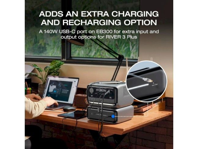 Комплект зарядної станції EcoFlow RIVER 3 Max (EFRIVER3Max-EU-CBOX)