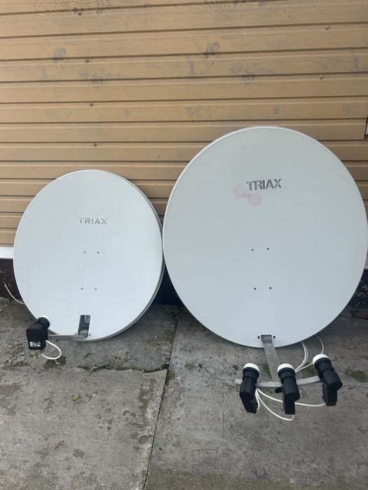 Супутникові антени triax 110 та 90 см