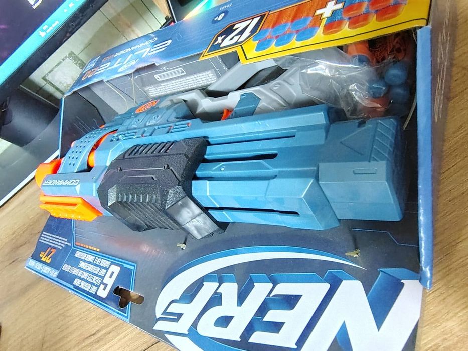 Дитячий іграшковий пістолет Nerf Elite 2.0 Commander RD-6