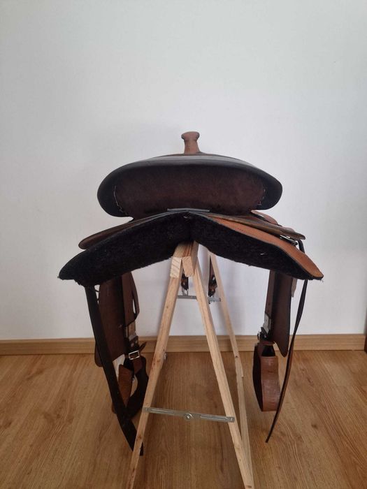 SELA AMERICANA ADULTO COURO  - NOVA