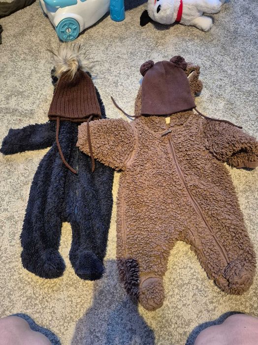 2x kombinezon misiowy + 2x czapka