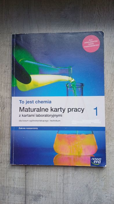 Maturalne karty pracy chemia 1