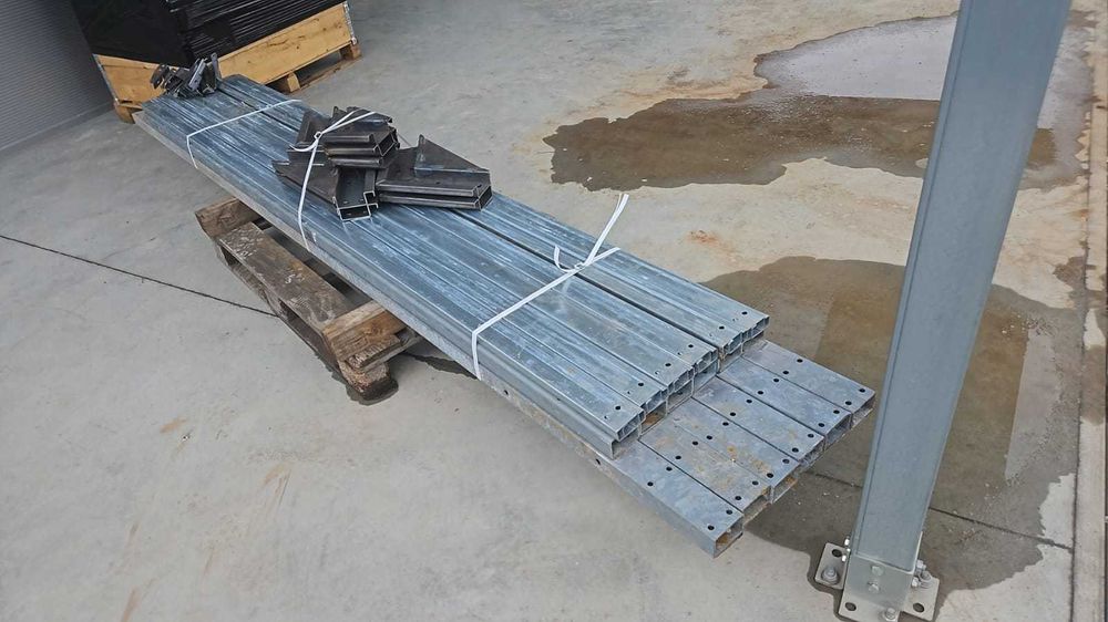 Konstrukcja stalowa 6.5x12x3 hala wiata garaż hangar magazyn