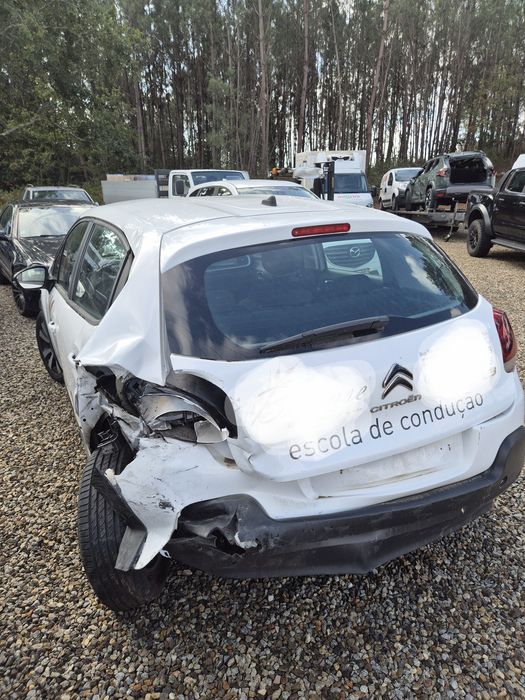 Citroen c3 salvado C/pedais escola condução