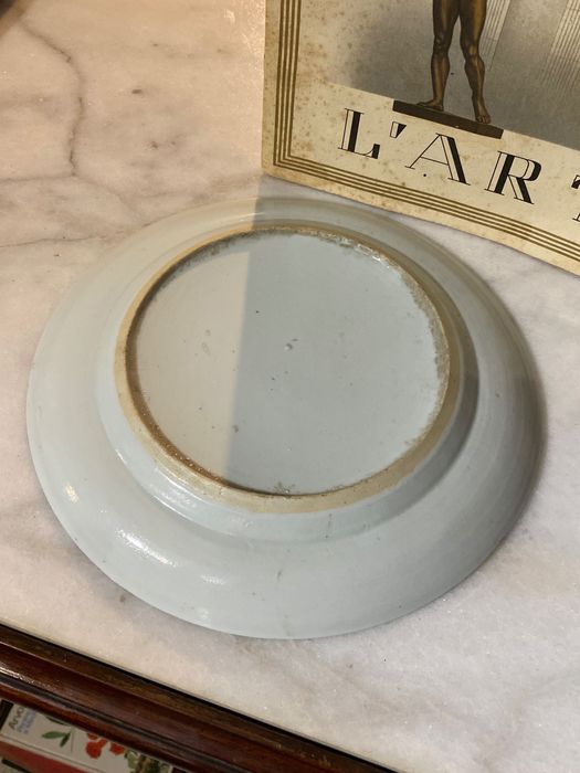 Prato Porcelana Chinesa séc XVIII 22 cm