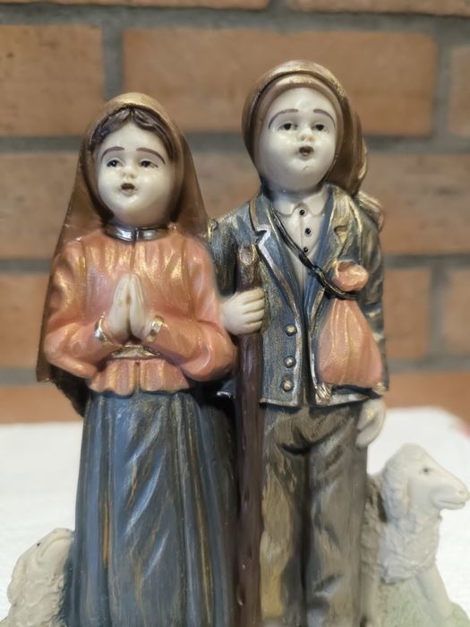 Estátua de Jacinta e Francisco: Beatificação 2000