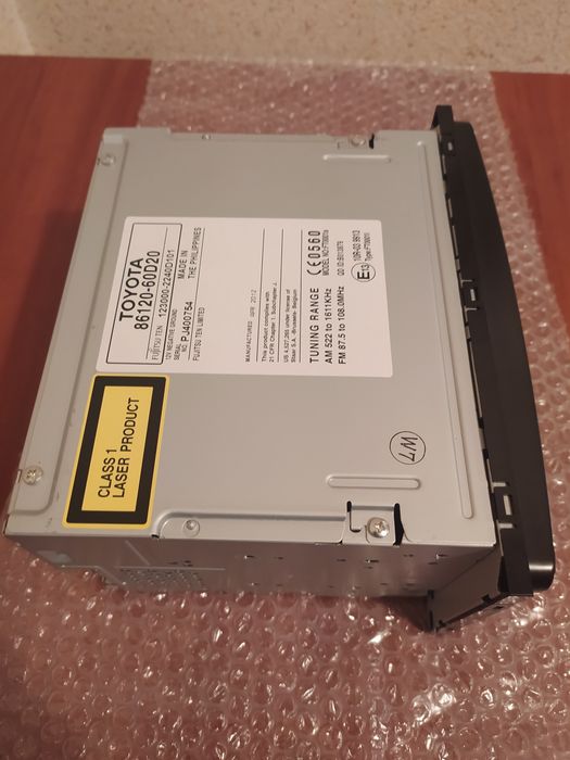 86120-60D20 автомагнитола оригинальная TOYOTA land cruiser Prado: 1 700 ...